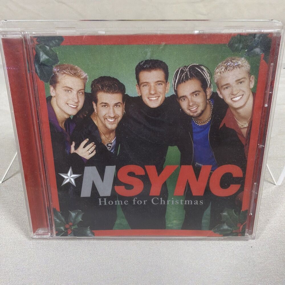 NSYNC Home For Christmas CD 1998 RCA 07863-67726-2 Holiday Pop Album